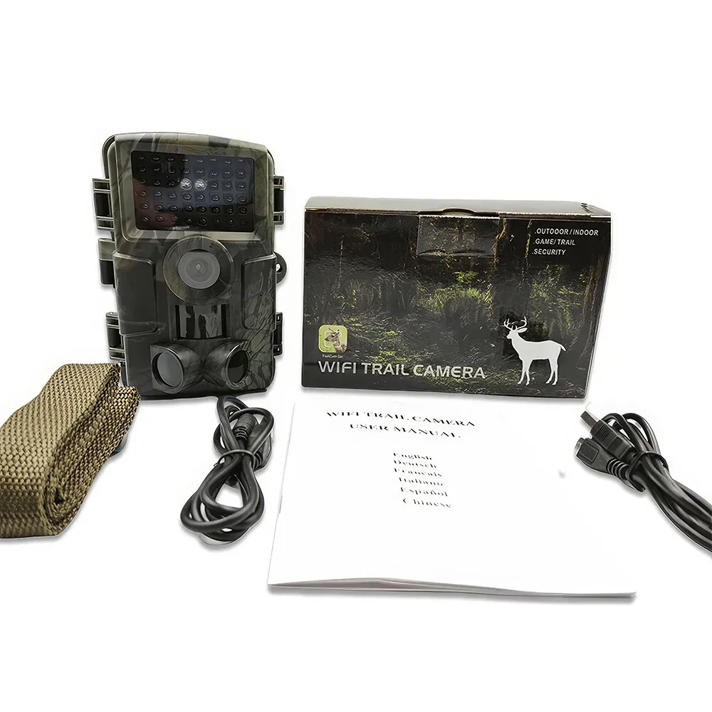 60MP 4K Green Trail Hunting Camera with WIFI Night Vision and IP66 Waterproof view 10