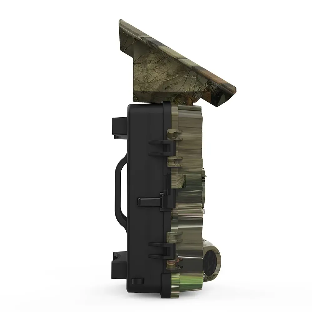4K 60MP Black Solar Trail Camera with Night Vision and Wi-Fi Connectivity view 5