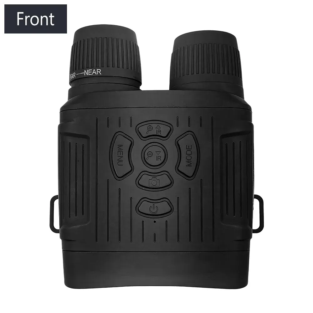 2.7K Infrared Night Vision Goggles with 36MP Resolution and 10X Zoom, Black view 4