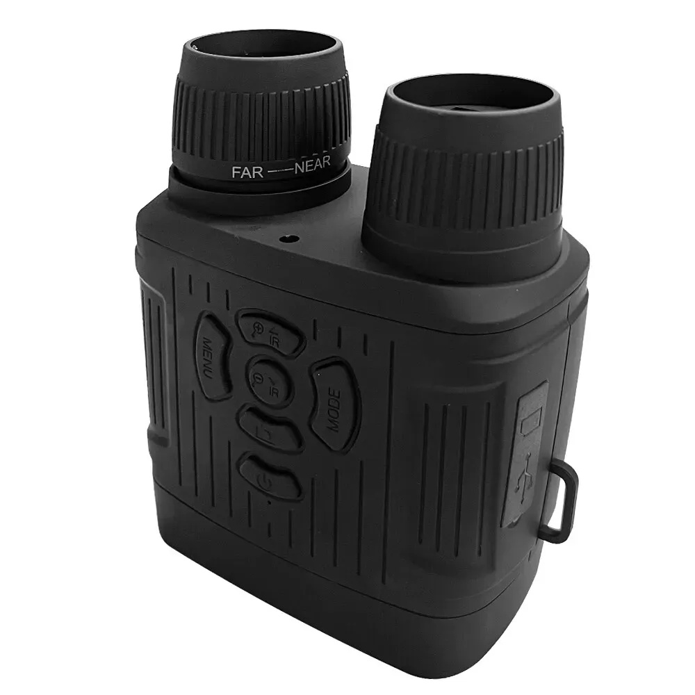 2.7K Infrared Night Vision Goggles with 36MP Resolution and 10X Zoom, Black view 6