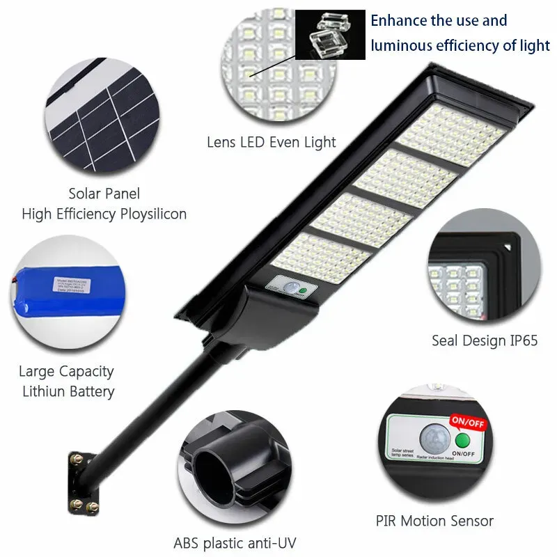 Solar Street LED Light with Radar Sensor view 10