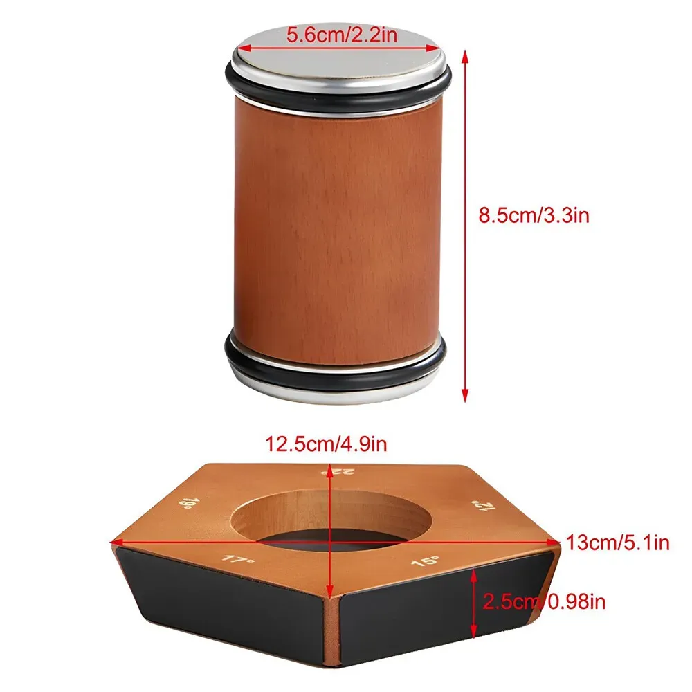 Brown Manual Knife Sharpener with Diamond Discs and Magnetic Angle Base view 7