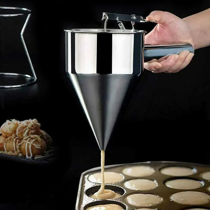Stainless Steel Funnel Dispenser for Donuts view 6
