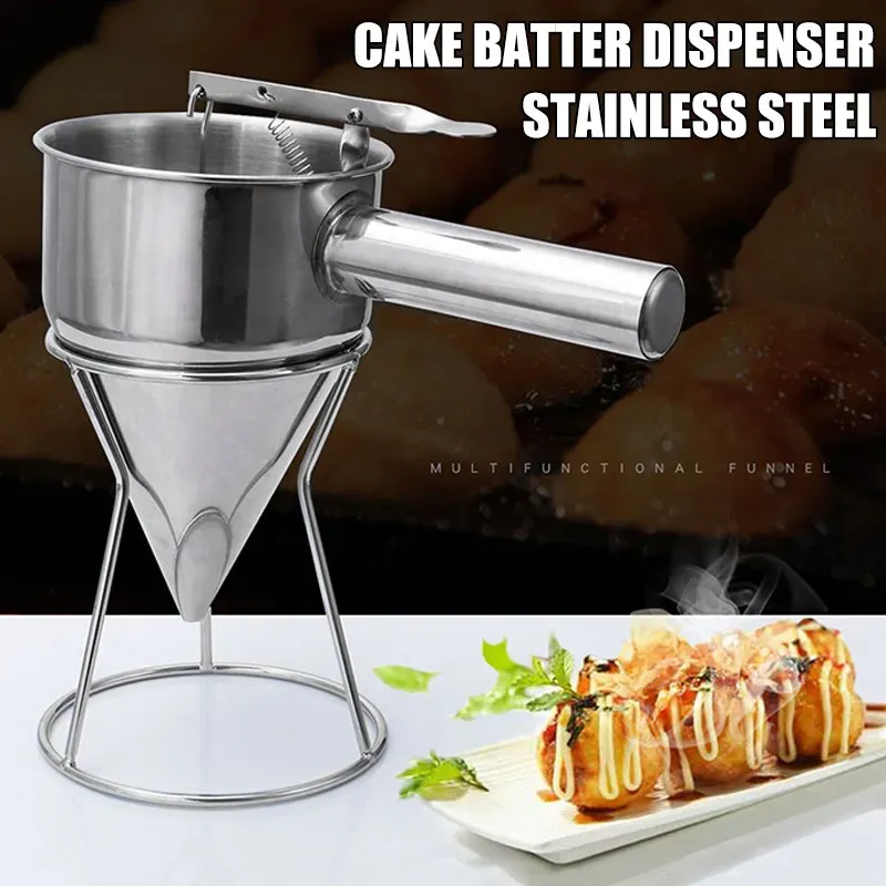 Stainless Steel Funnel Dispenser for Donuts view 9