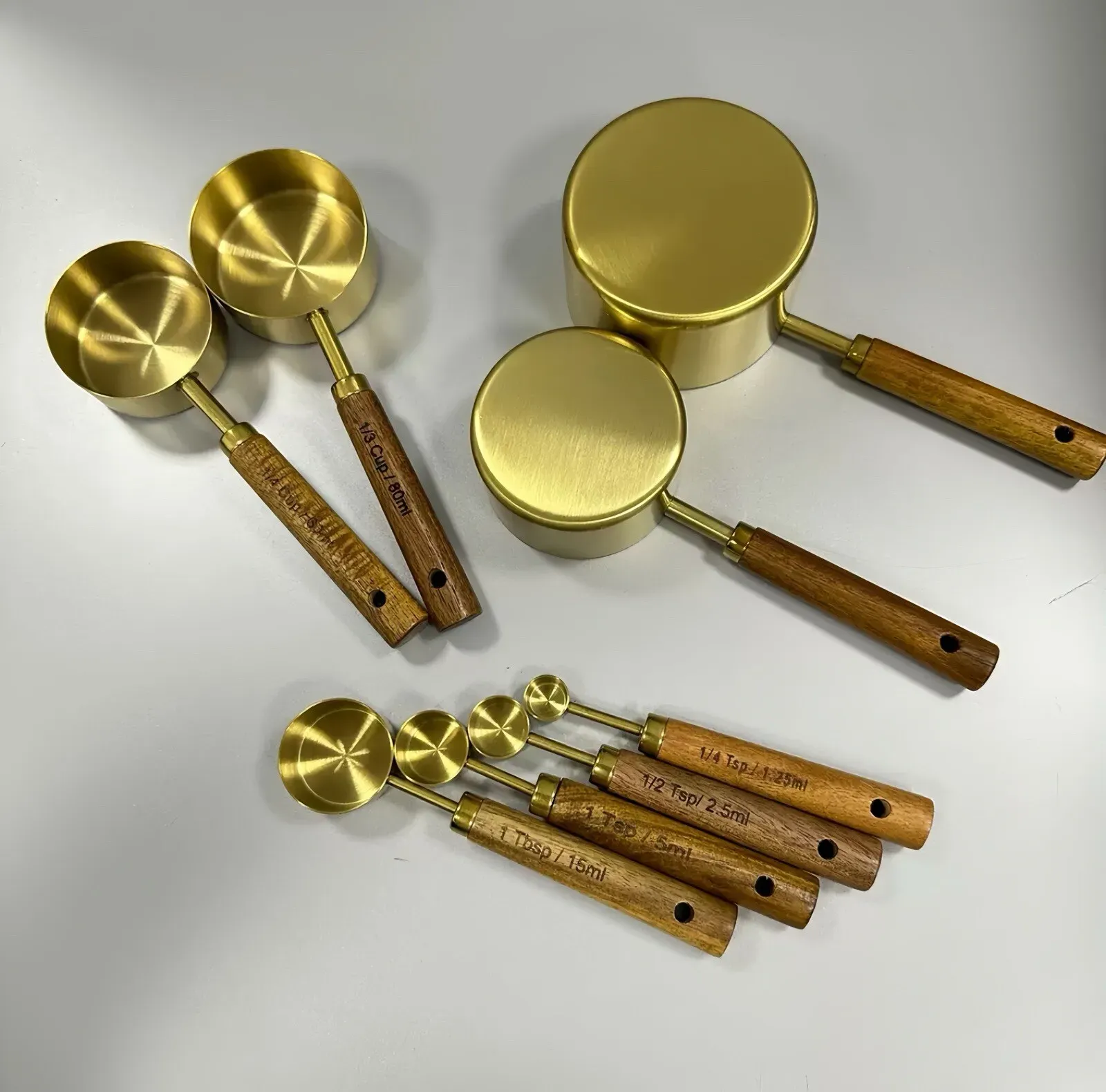 Stainless Steel Measuring Cups and Spoons Set view 9