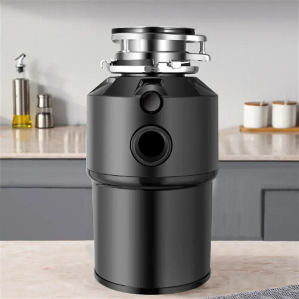 550W Food Waste Disposer with AU Plug, 4000RPM, Black, Stainless Steel for Kitchen — image 1