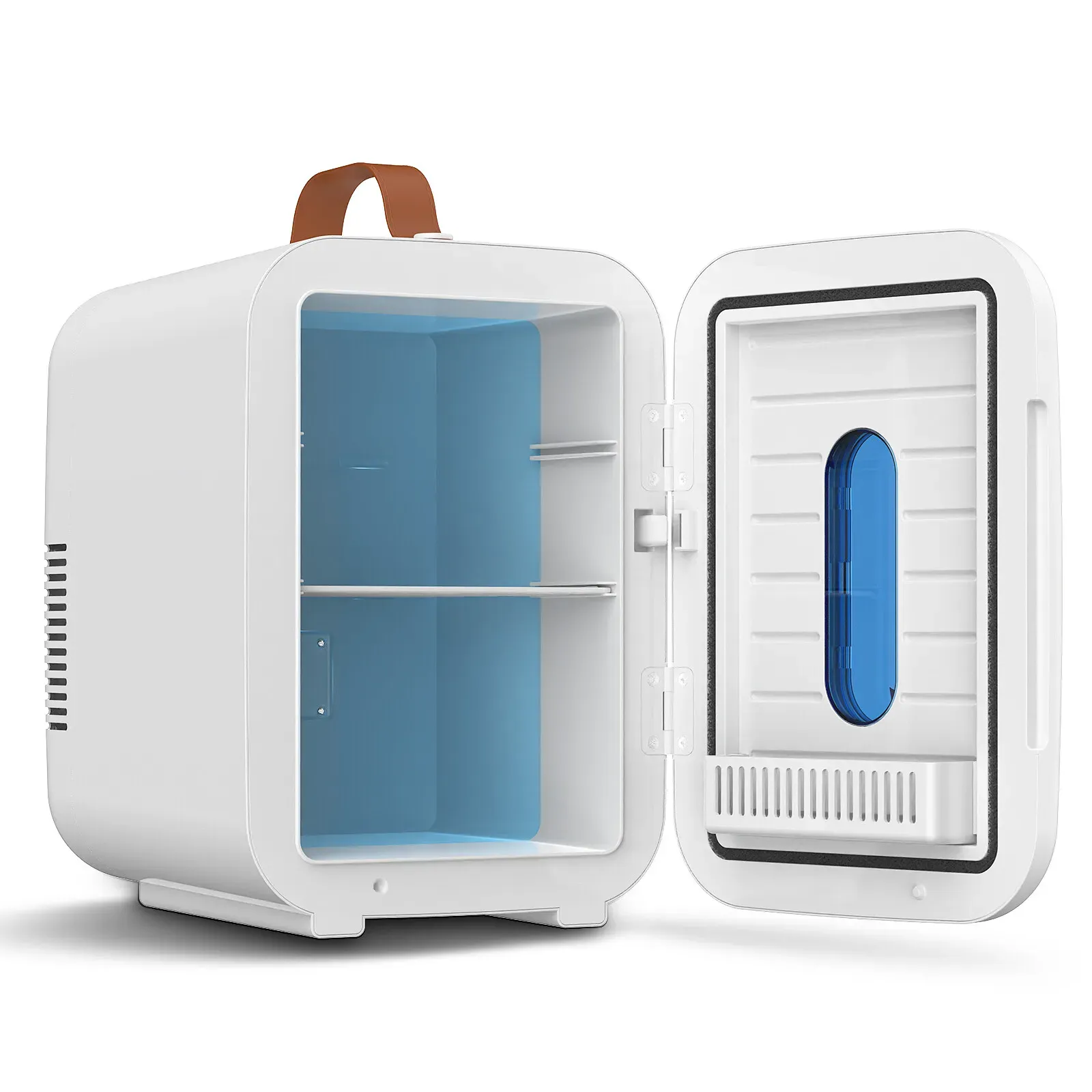 10L Mini Fridge Portable Cooler and Warmer in White for Home, Car, and Camping view 4