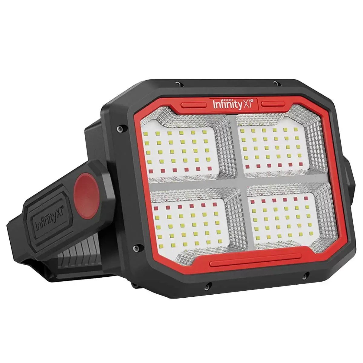Black Dual Powered Solar Work Light 3000 Lumen with Adjustable Kelvin Settings view 5