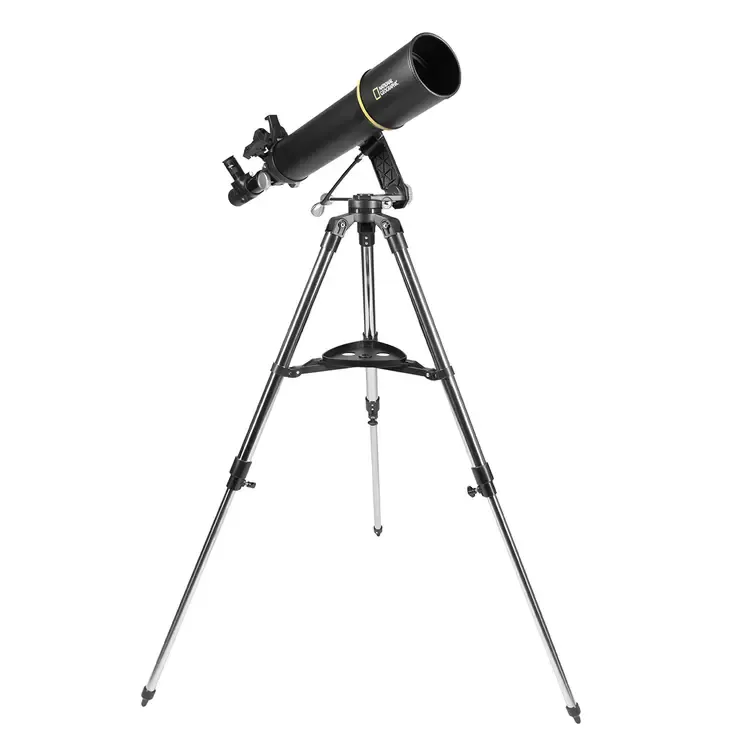 Black 102mm Astrophotography StarApp Telescope with Smartphone Adapter and Tripod view 3