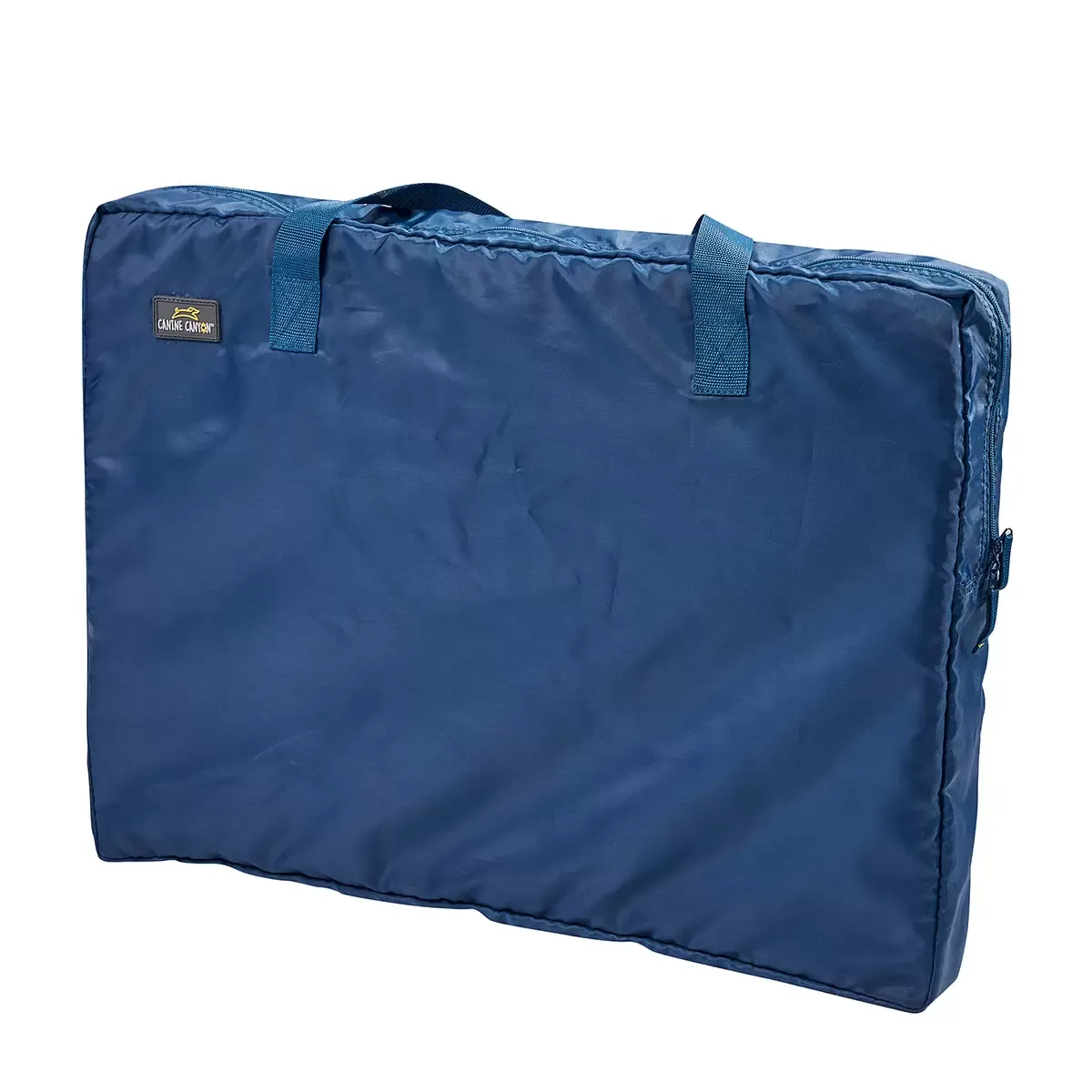 Navy Pet Canopy Cot 99cm - Durable Mesh Fabric with Shade Canopy view 4