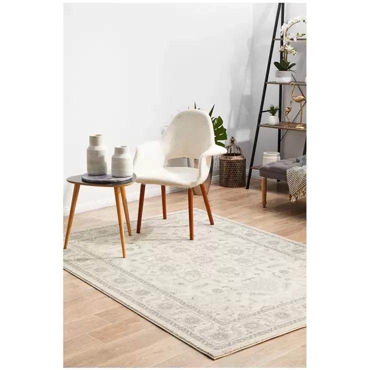 Evoke 261 White Rug 230 x 160cm for Modern Home Decor view 7