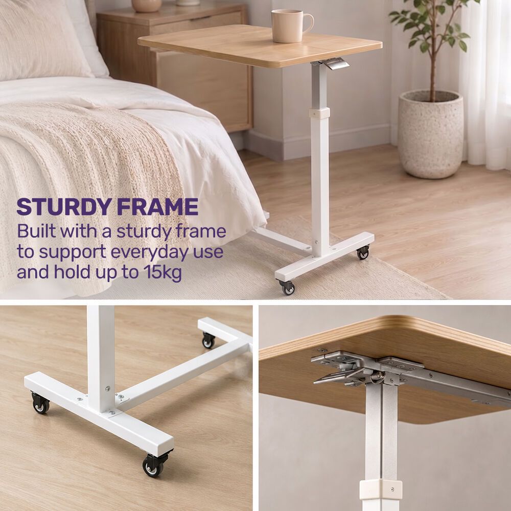 EQUIPMED Overbed Table with Gas Lift view 8