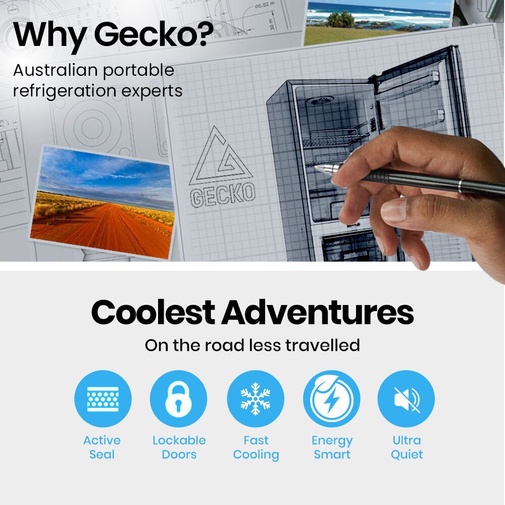 GECKO 160L Upright Portable Fridge view 13
