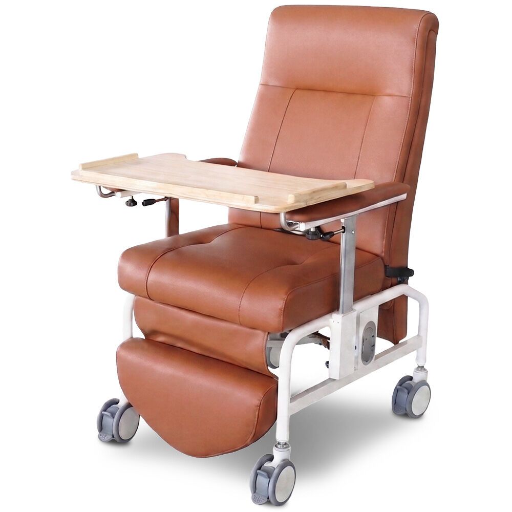 EQUIPMED Mobile High-Back Reclining Day Chair