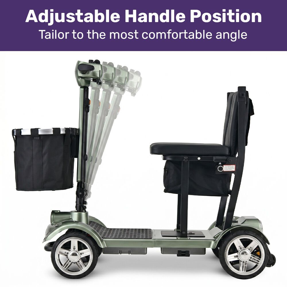 EQUIPMED SmartPacer+ Ultra-Lightweight Mobility Scooter w/ Li-ion Battery view 7