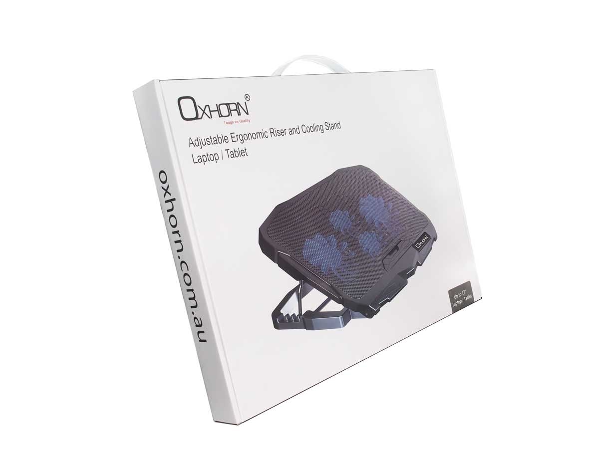 OXHORN LC-1701 Laptop Cooling Stand High Adjustable view 6