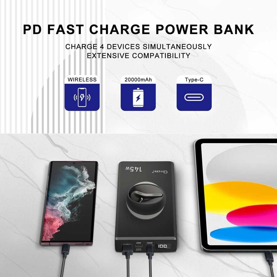 OXHORN NB-PB145W USB C PD Laptop Power Bank 145w view 7