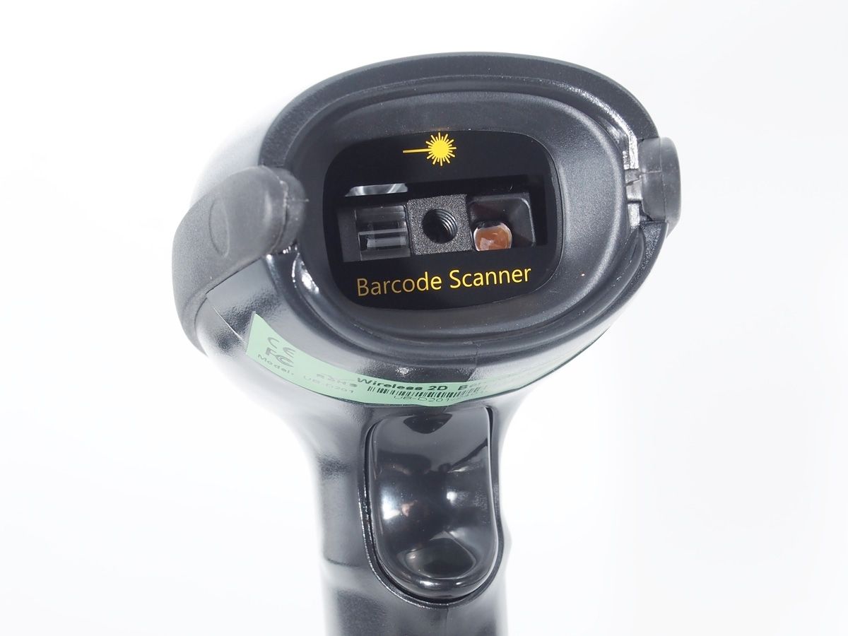 OXHORN UB-D201 Wireless Barcode Scanner 2D view 2