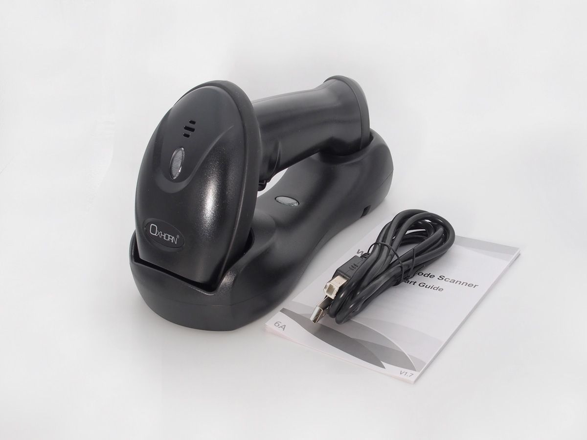 OXHORN UB-D201 Wireless Barcode Scanner 2D view 6