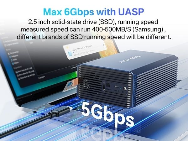 ACASIS EC-7352 Dual bays 2.5/3.5&quot view 3