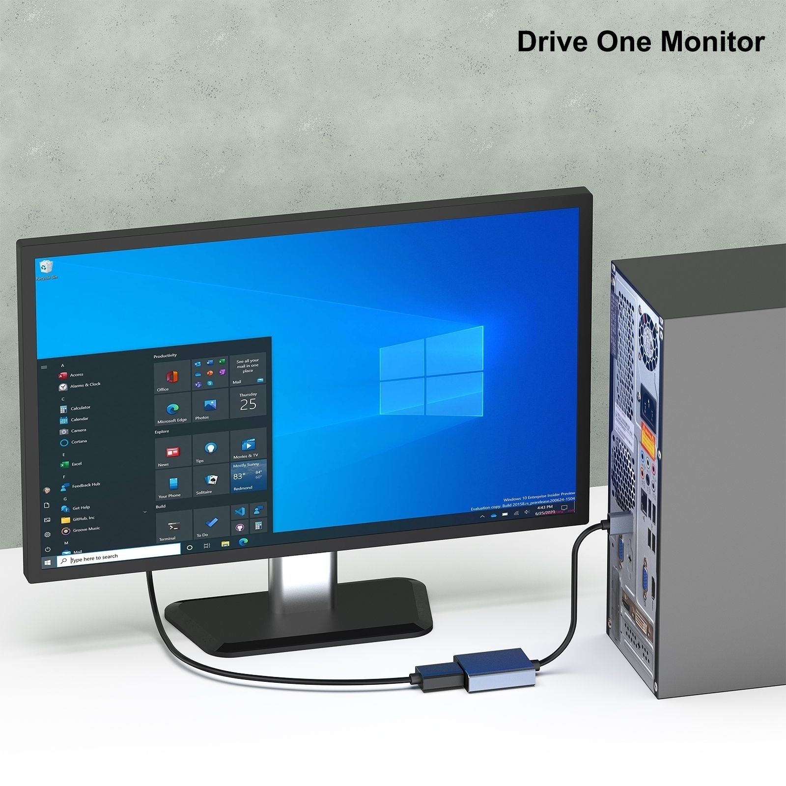 BENFEI 000334GY USB 3.0 to HDMI Adapter view 8