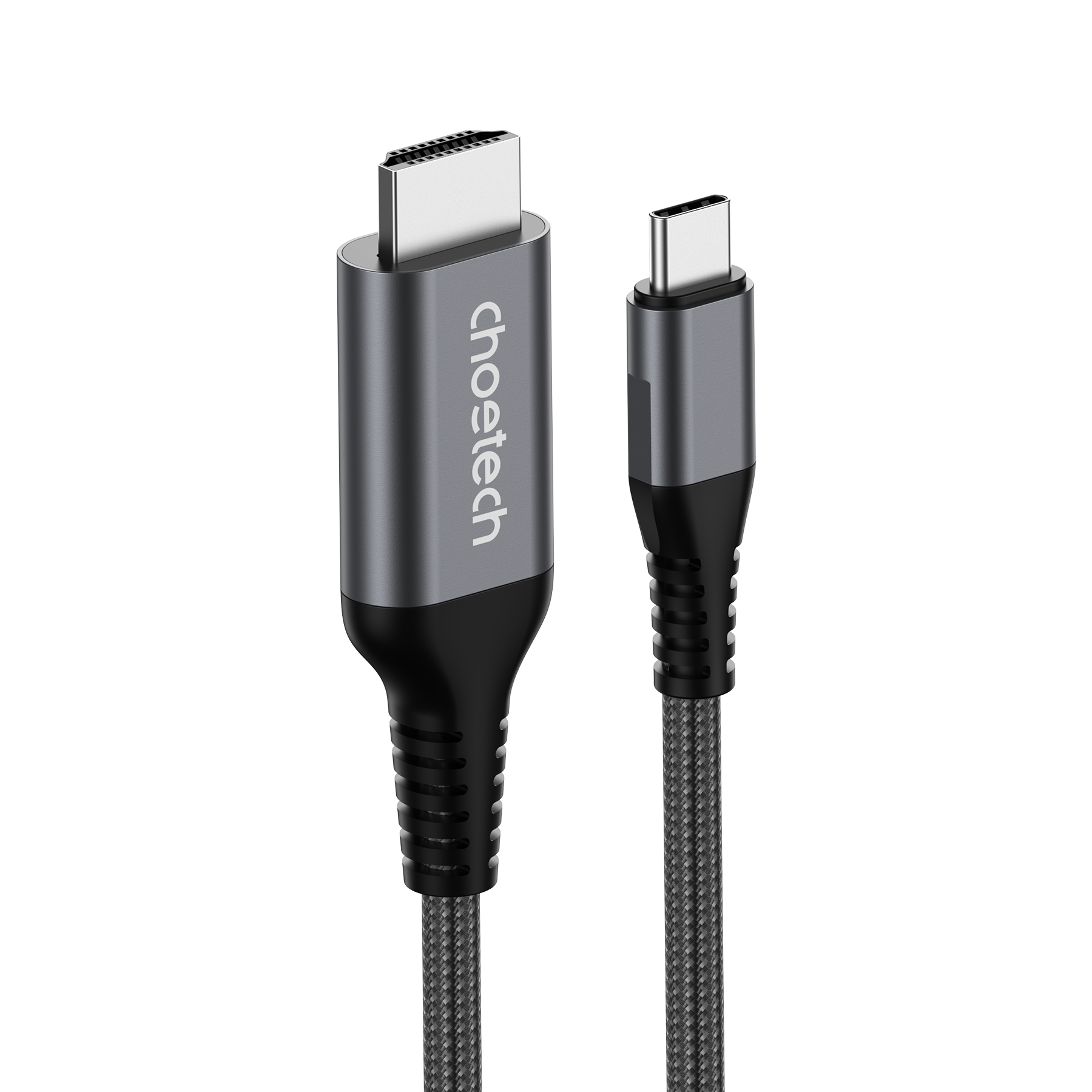 CHOETECH XCH-0041 USB-c to HDMI 4K@60Hz Braid Cable 2M view 2
