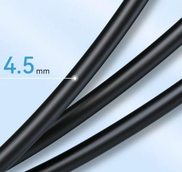 HP DHC-PT100-3M USB-A to USB-B v2.0 cable 3M Black view 6