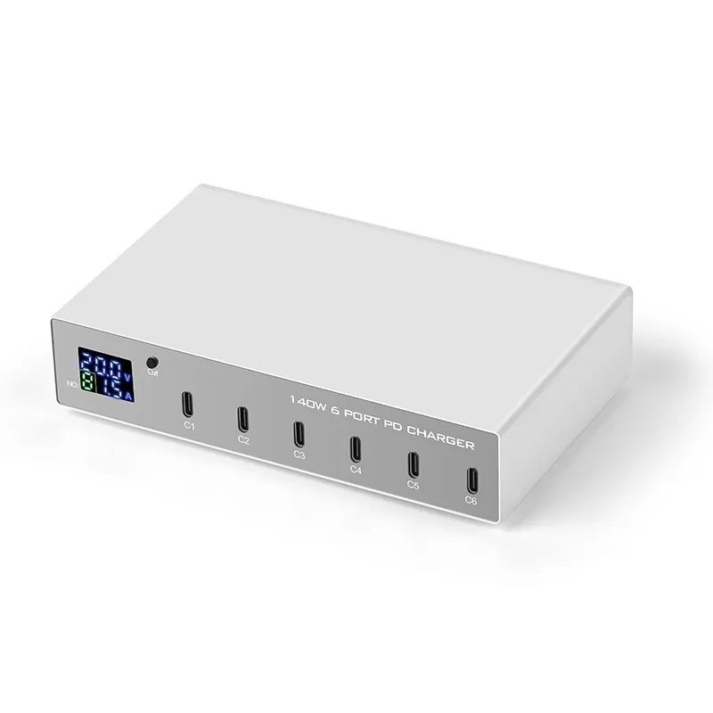 INTACT WLX-X6P 6-port USB-C multi-function PD charger