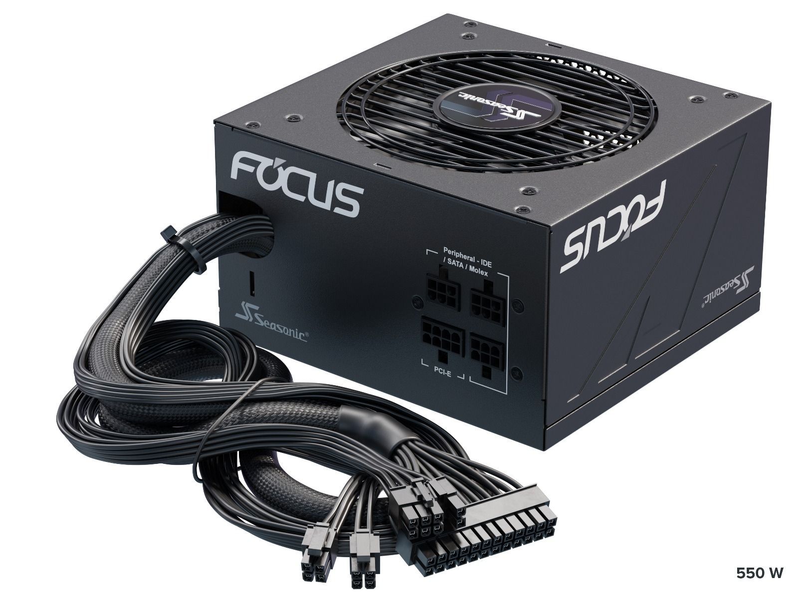 SeaSonic 850W FOCUS GM-850 Gold PSU (SSR-850FM) (OneSeasonic) view 2