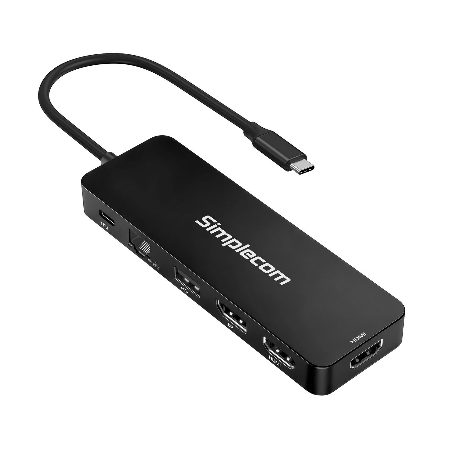 Simplecom CHT811 11-in-1 USB-C 4K Triple Display MST Docking Station with Dual view 2