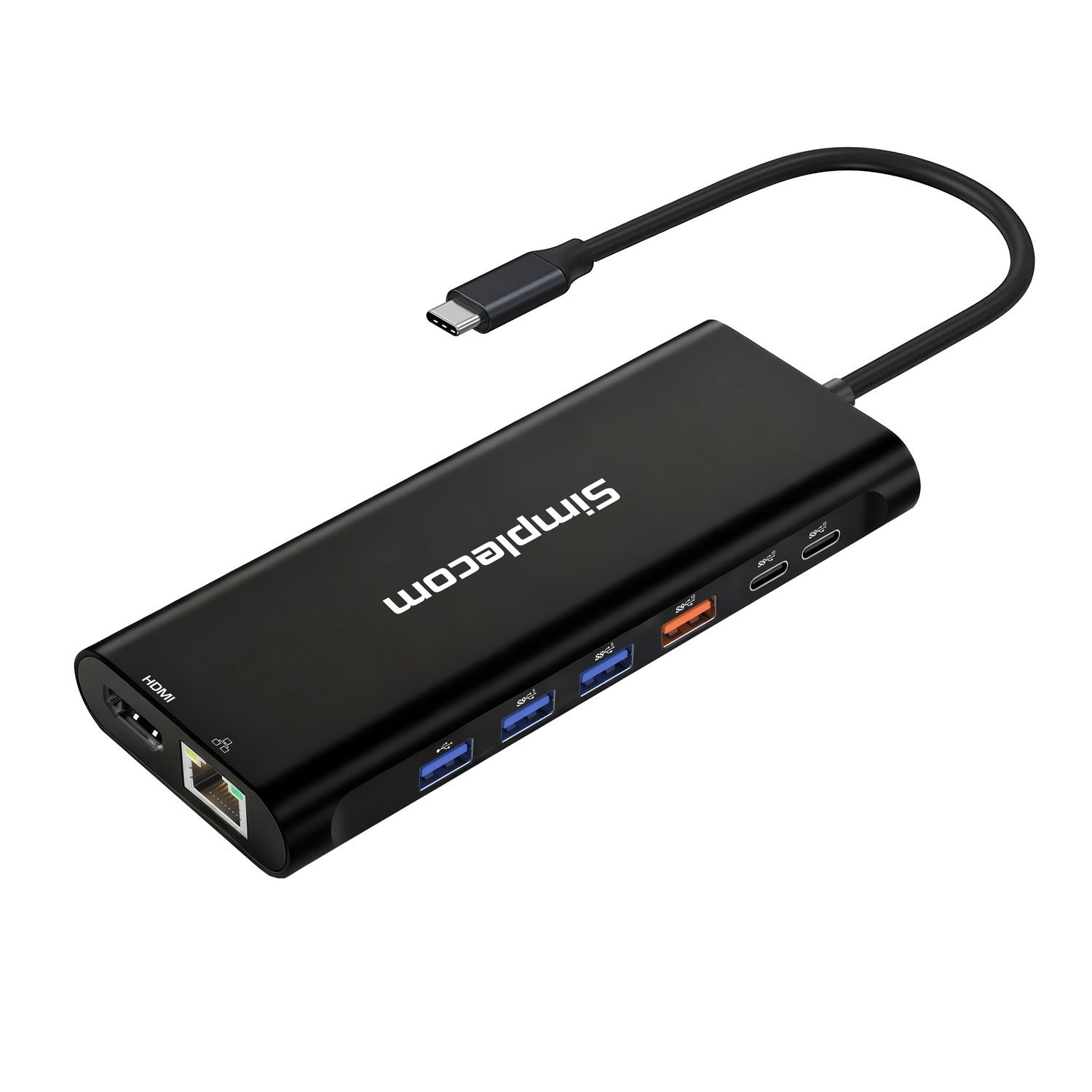 Simplecom CHT814 14-in-1 USB-C 4K Triple Display MST Docking Station with Dual view 2