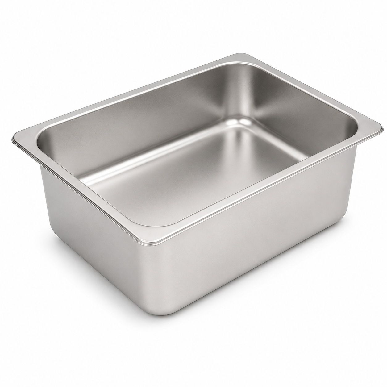 Commercial Stainless Steel GN 2/3 150mm Deep Gastronorm Bain Marie Buffet — image 1