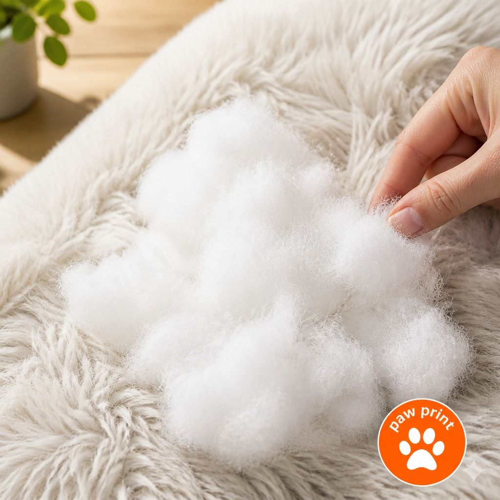 Pet Dog Bedding Warm Plush Round Comfortable Nest Comfy Sleeping kennel Pink view 6