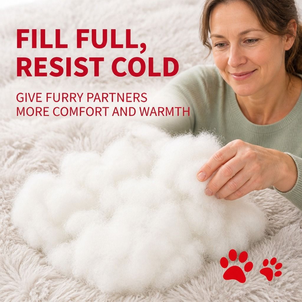 Dog Pet Cat Calming Bed Beds Large Mat Comfy Puppy Fluffy Donut Cushion Plush 70 view 7
