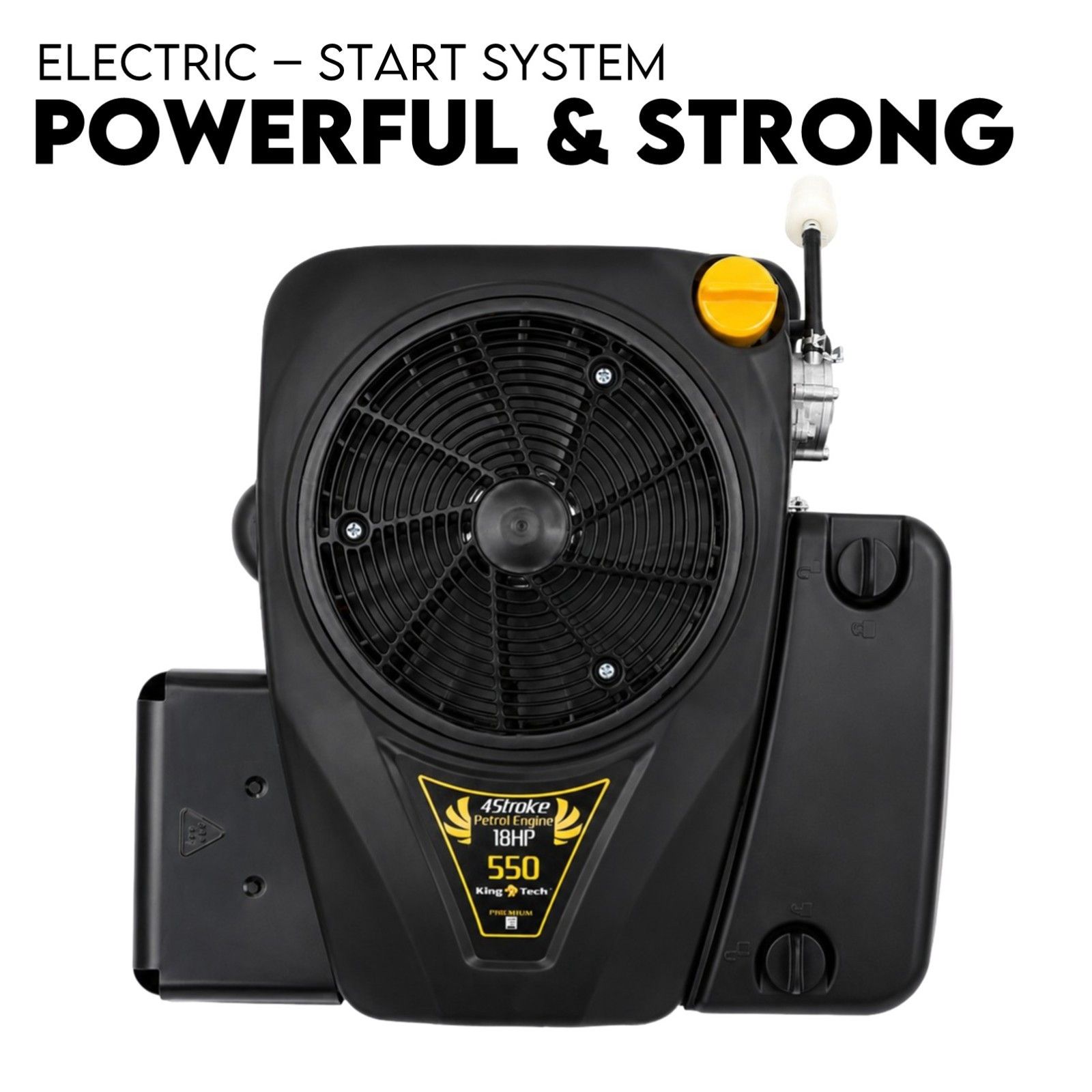 18HP Vertical Shaft Lawn Mower Engine Petrol Motor 4 Stroke OHV Ride On view 2