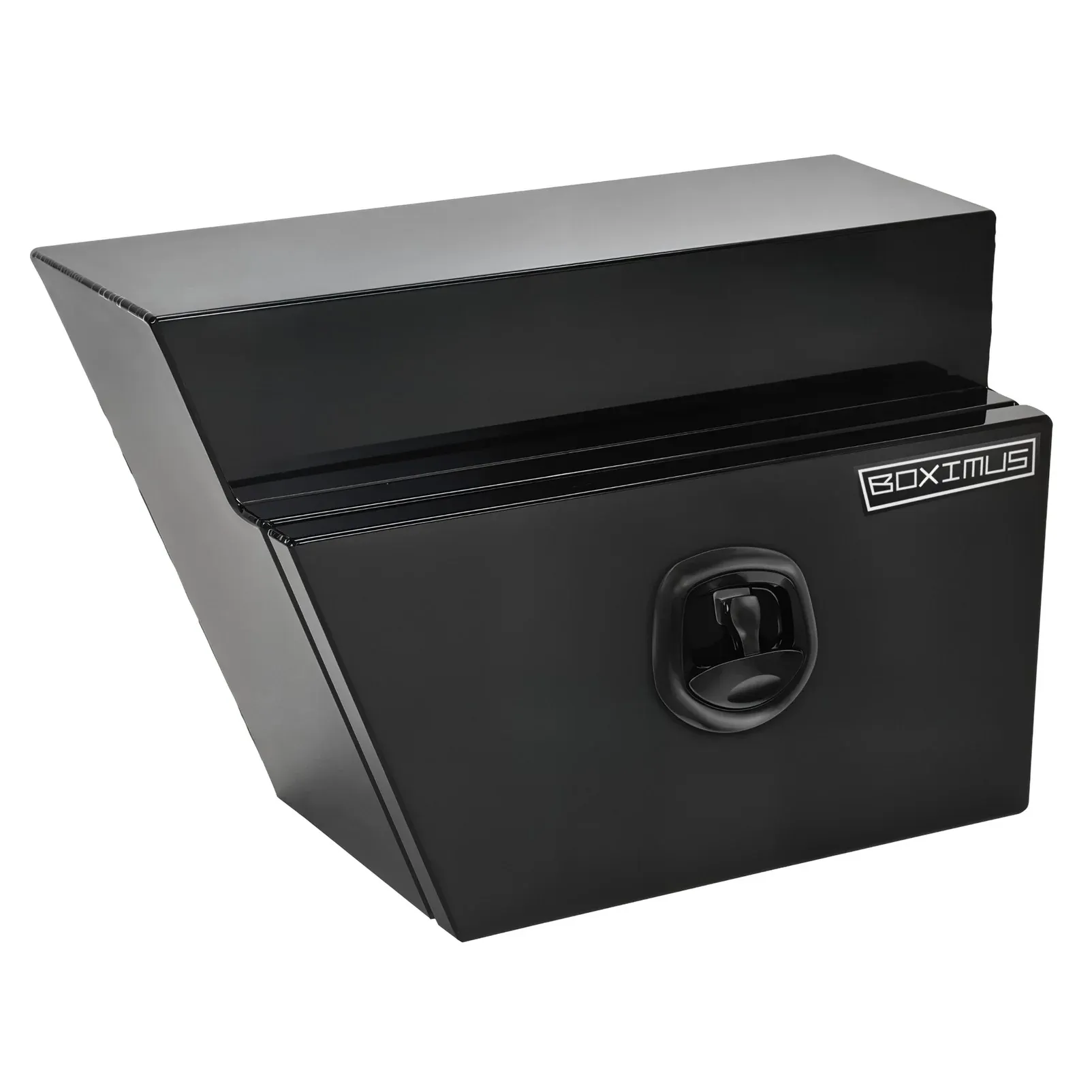 Under Tray Tool Box Underbody Pair Set 600mm Black Aluminium view 4