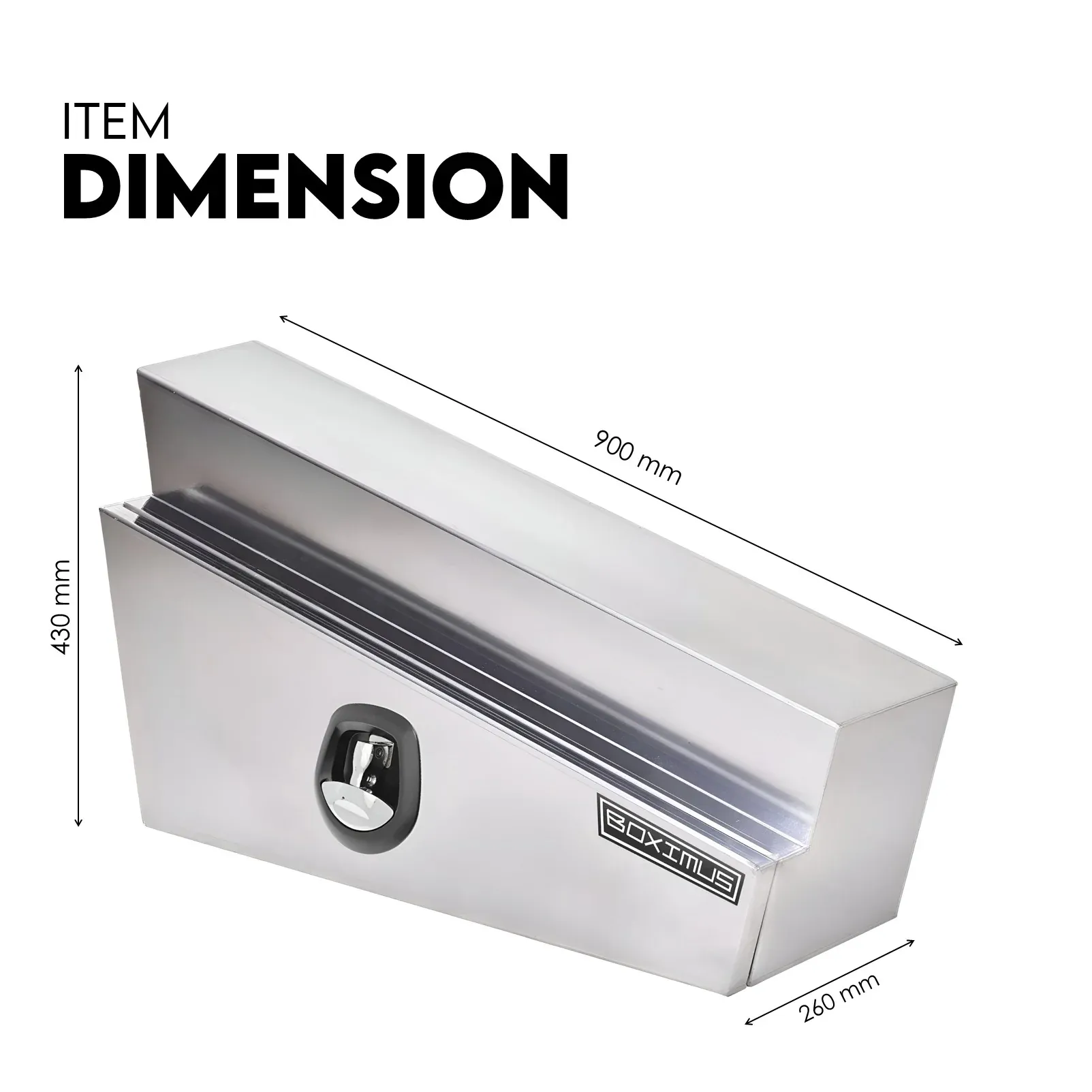 Under Tray Tool Underbody Pair Set 900mm Aluminium view 9