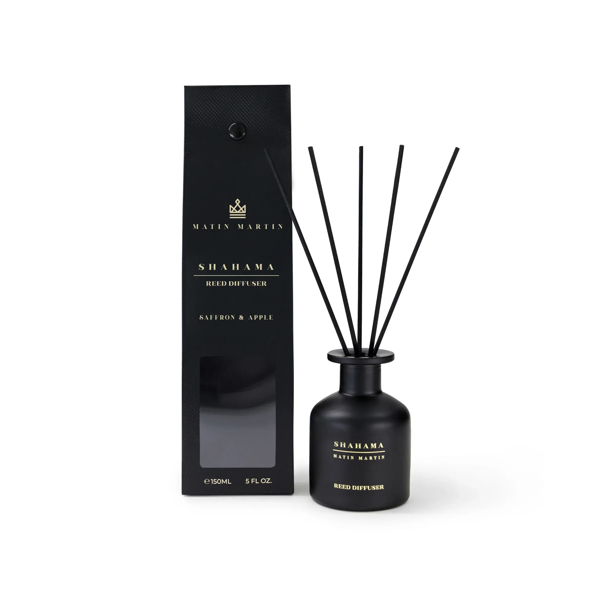SHAHAMA REED DIFFUSER - SAFFRON & APPLE 150ML — image 1