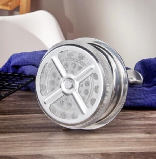 White French Press Coffee Maker 1000ml with Coffee Bean Can + Extra Filter view 7