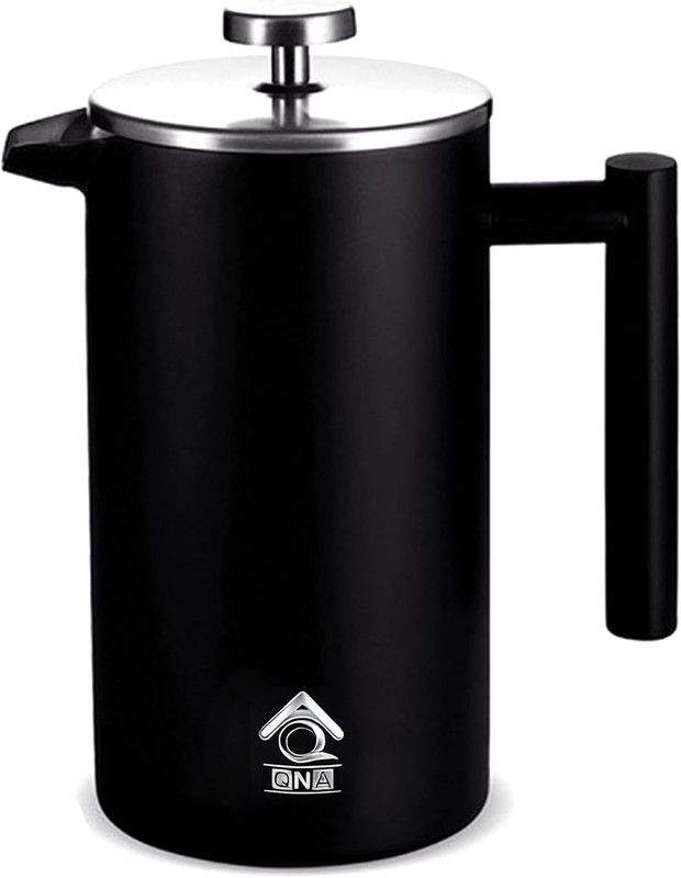 Black French Press Coffee Maker 350ml with Coffee Bean Can + Extra Filter Gift Set view 3