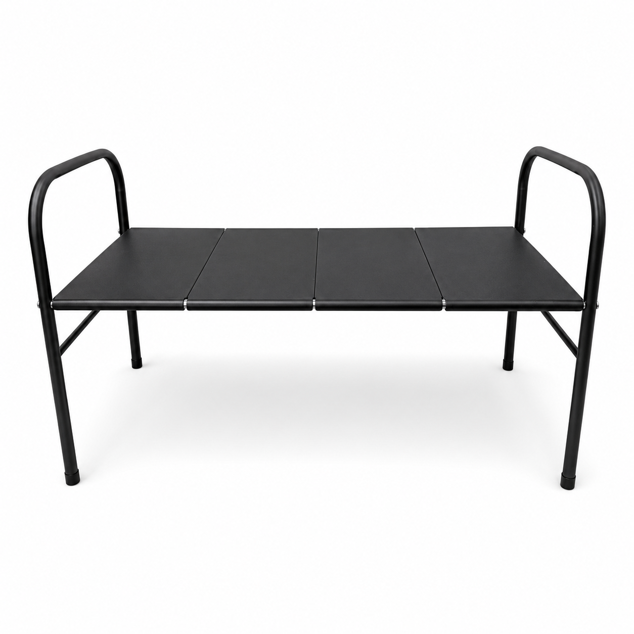 Extendable Storage Rack Under Sink Shelf Kitchen Organizer black view 7