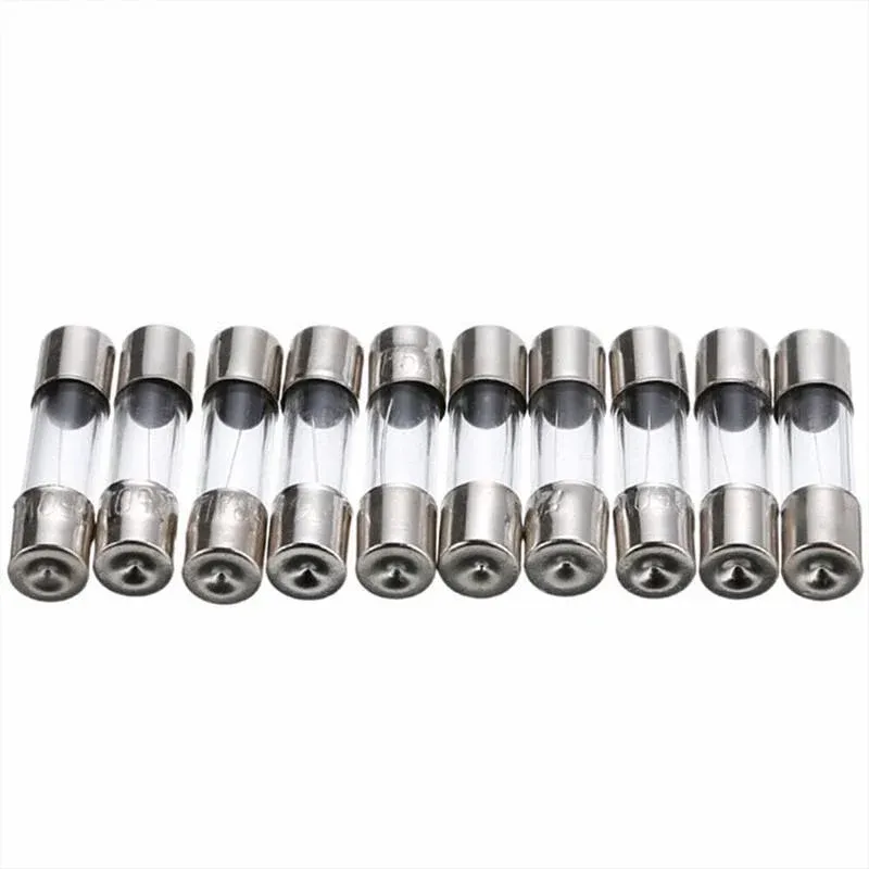 100Pcs Fast-Blow Glass Tube Fuses 5 x 20mm Quick Blow Assortment Kit view 3