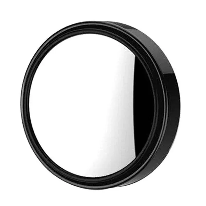 2X Blind Spot Car Mirror 360 Wide Angle Adjustable Rear Side View Convex Black view 11