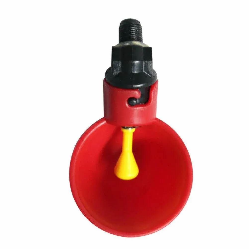 10 Pcs Automatic Poultry Waterer Cups for Chickens & Birds view 2