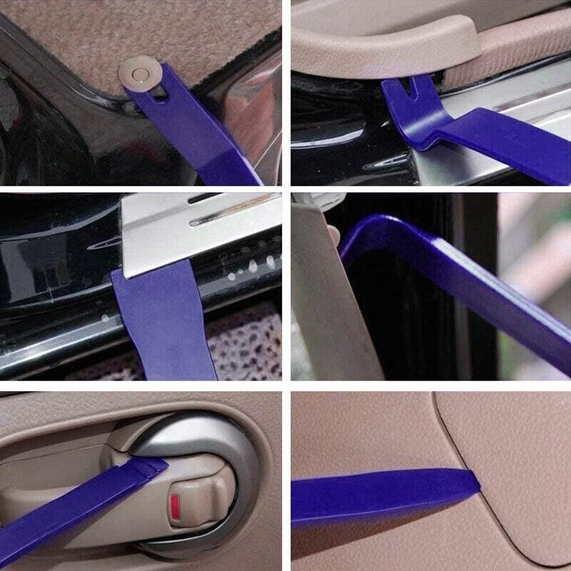 12Pcs Car Trim Removal Tool Auto Hand Tools Pry Bar Dash Panel Door Interior Kit view 4