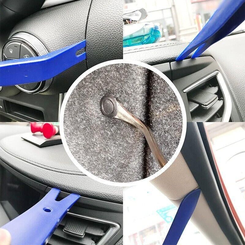 12Pcs Car Trim Removal Tool Auto Hand Tools Pry Bar Dash Panel Door Interior Kit view 5