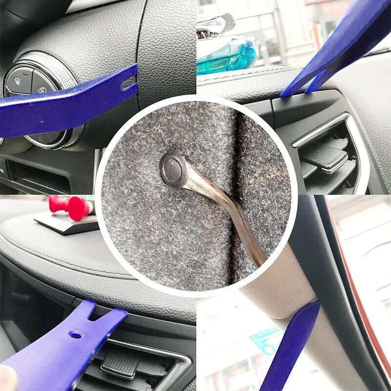 12Pcs Car Trim Removal Tool Auto Hand Tools Pry Bar Dash Panel Door Interior Kit view 6