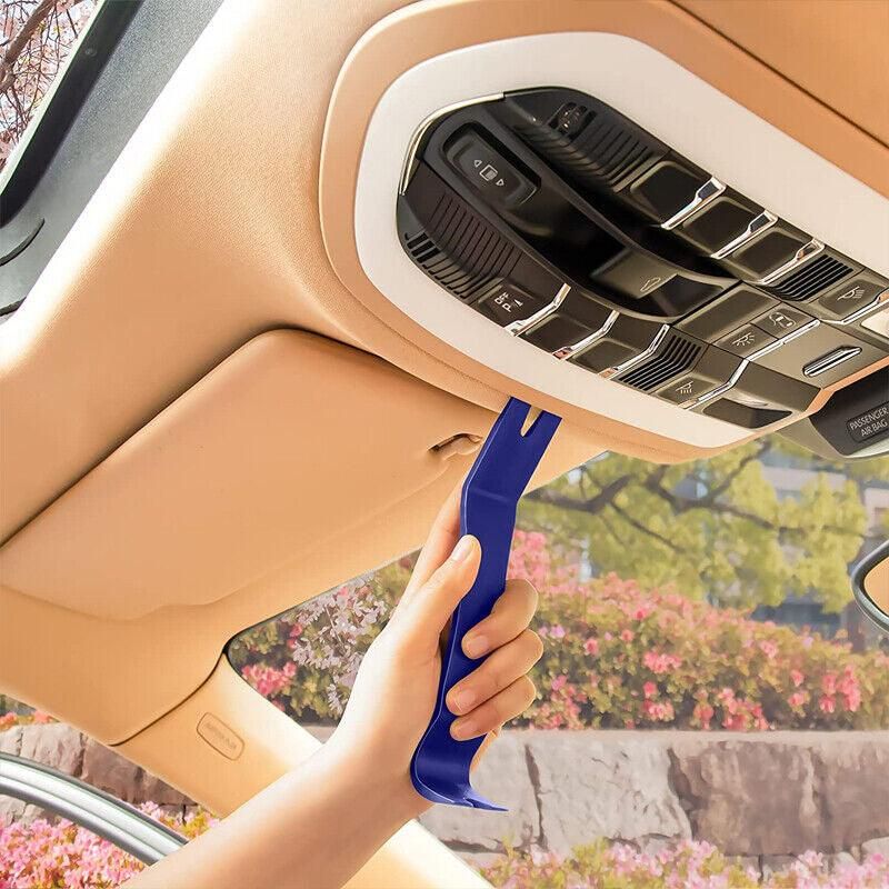 12Pcs Car Trim Removal Tool Auto Hand Tools Pry Bar Dash Panel Door Interior Kit view 8