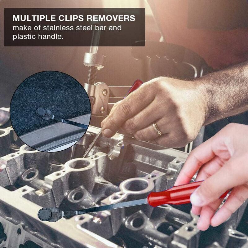 12Pcs Car Trim Removal Tool Auto Hand Tools Pry Bar Dash Panel Door Interior Kit view 9