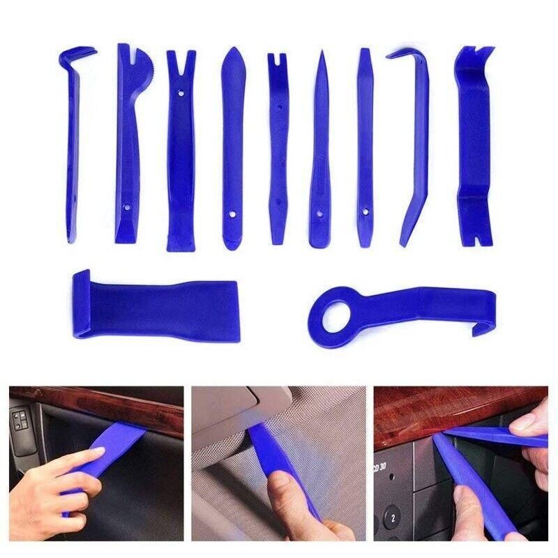 12Pcs Car Trim Removal Tool Auto Hand Tools Pry Bar Dash Panel Door Interior Kit view 11